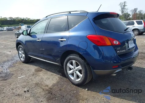 2010 Nissan Murano Sl из США, поврежденный, VIN JN8AZ1MWXAW107512